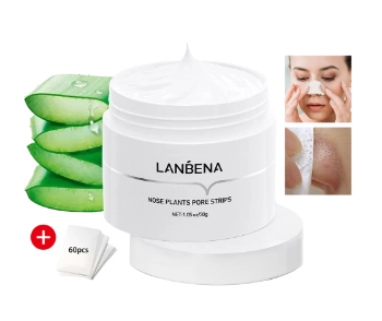 Ảnh sản phẩm Lột mụn thu nhỏ lỗ chân lông LANBENA Nose Plants Rose Strips 1