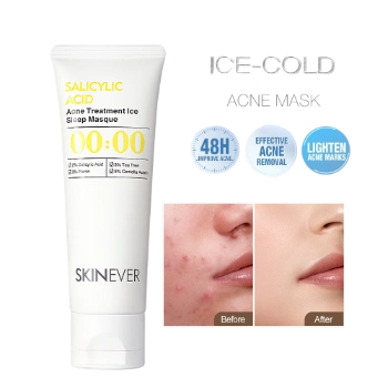 Ảnh sản phẩm Mặt nạ ngủ cho da mụn SKINEVER Acid Salicylic Ice Sleep Mask 1