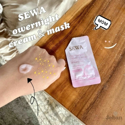 Mặt nạ dưỡng da ban đêm Sewa Overnight Cream & Mask nuôi dưỡng và giải quyết vấn đề lão hóa da ảnh 4