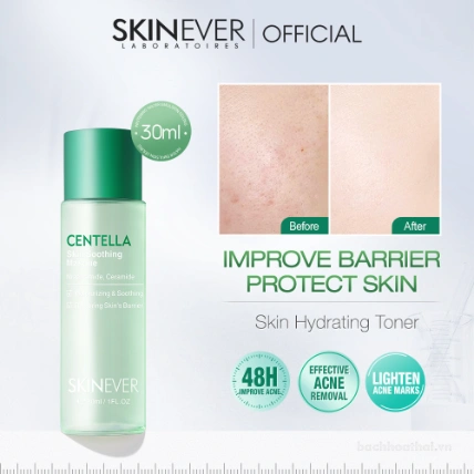 Mặt nạ rau má dưỡng ẩm, phục hồi da SKINEVER Centella Skin Soothing Masque ảnh 11