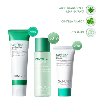 Ảnh sản phẩm Mặt nạ rau má dưỡng ẩm, phục hồi da SKINEVER Centella Skin Soothing Masque  1