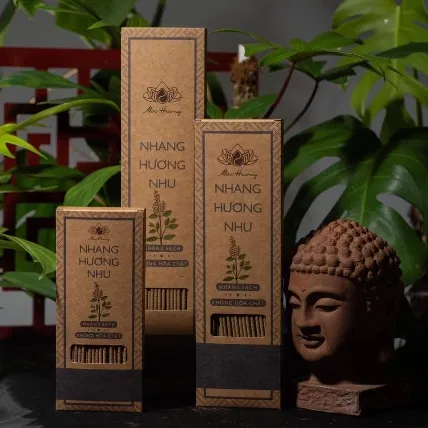 Nhang sạch thảo mộc không hóa chất từ thân, lá cây  Mộc Hương  ảnh 2
