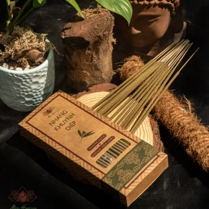 Nhang sạch thảo mộc không hóa chất từ thân, lá cây  Mộc Hương  ảnh 8