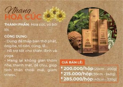 Nhang sạch thảo mộc không hóa chất từ thân, lá cây  Mộc Hương  ảnh 9