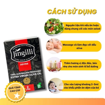 Dầu ô liu nguyên chất Jingilli DEVINE Extra Virgin Olive Oil - Úc ảnh 3