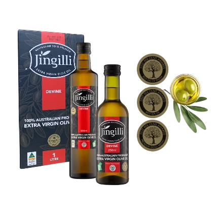 Dầu ô liu nguyên chất Jingilli DEVINE Extra Virgin Olive Oil - Úc ảnh 1