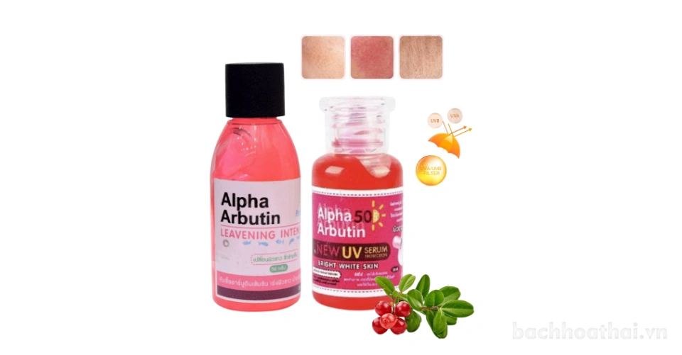 Serum kích trắng da Alpha Arbutin Collagen Intense UV