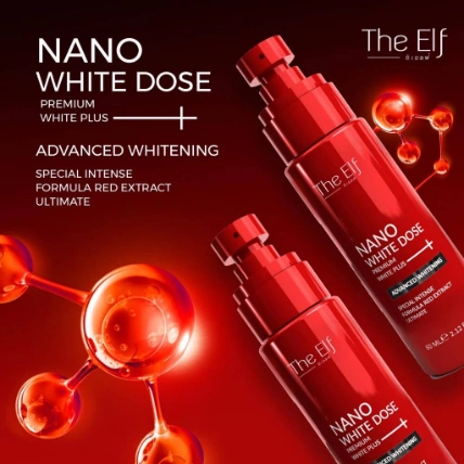 Serum truyền trắng giảm thâm nám mờ sẹo toàn thân The ELF Nano White Dose ảnh 7