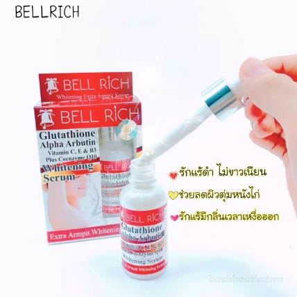 Bell Rich whitening x10 serum giảm thâm và khử mùi ảnh 9