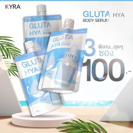 Tinh chất KYRA GLUTA HYA Body Serum phục hồi làn da sáng, đều màu ảnh 5