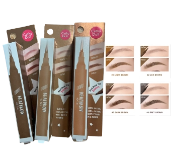 Ảnh sản phẩm Mực Tint xăm lông mày 4 ngạnh Cathy Doll Real Brow 4D Tint 2G  1