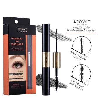 Ảnh sản phẩm Chuốt mi hai đầu Browit By Nongchat Professional Duo Mascara 1