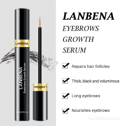 Tinh chất dưỡng làm dài và dày lông mày LANBENA Eyebrows Growth Serum 4ml ảnh 9