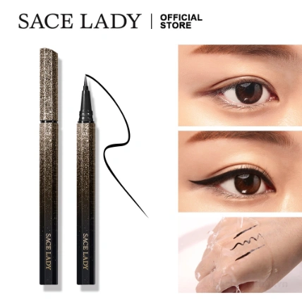 Kẻ mắt dạng nước Sace Lady Inky Black Eyeliner 1.2ml ảnh 18