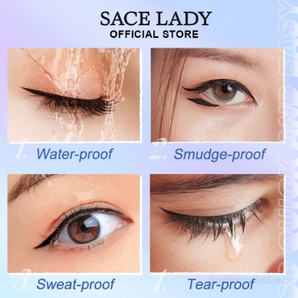 Kẻ mắt nước không trôi dể dàng hơn với dấu đuổi mắt Sace Lady Eyeliner Stamp Waterproof 3g ảnh 6