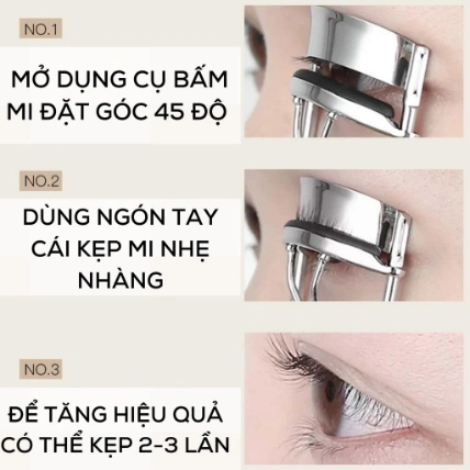 Kẹp bấm mi JINGYU Eyelash Curler nội địa Trung ảnh 11