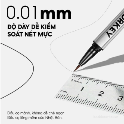 Bút kẻ mắt dạng lỏng Colorkey Floating Color Liquid Eyeliner siêu mảnh chống nước  ảnh 3