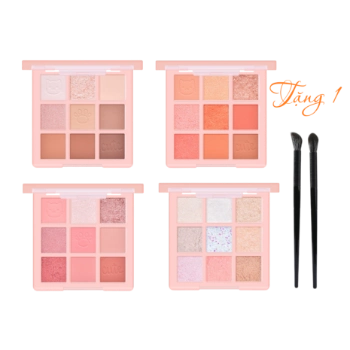 Ảnh sản phẩm Bảng phấn mắt 9 ô Sivanna Colors Tiny Cute Eye Palette  1
