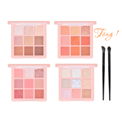 Bảng phấn mắt 9 ô Sivanna Colors Tiny Cute Eye Palette  ảnh 1