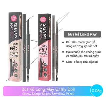 Ảnh sản phẩm Chì kẻ mày siêu mảnh Cathy Doll Skinny Soft Brow Pencil 1