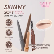 Ảnh sản phẩm Chì kẻ mày siêu mảnh Cathy Doll Skinny Soft Brow Pencil 2