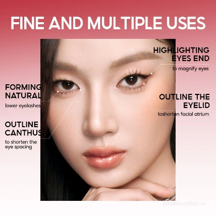Bút kẻ mắt nước siêu mảnh Colorkey Skinny Lasting Liquid Eyeliner ảnh 2