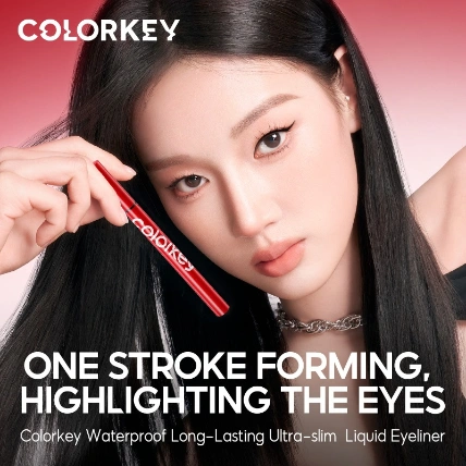 Bút kẻ mắt nước siêu mảnh Colorkey Skinny Lasting Liquid Eyeliner ảnh 7
