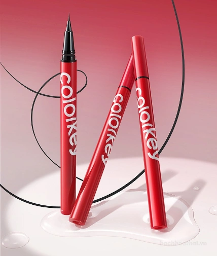 Bút kẻ mắt nước siêu mảnh Colorkey Skinny Lasting Liquid Eyeliner ảnh 11