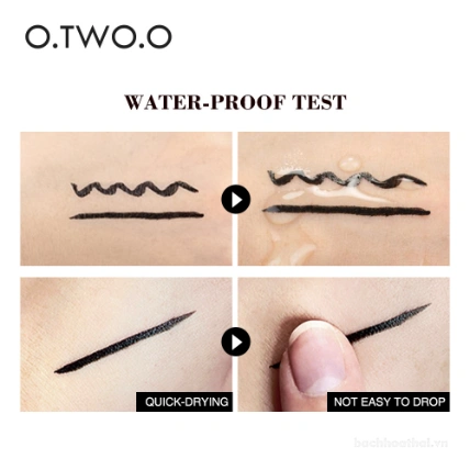 Bút kẻ mắt nước 2 đầu chống nước O.TWO.O Cat-Eye Stamp Eyeliner
ảnh 2