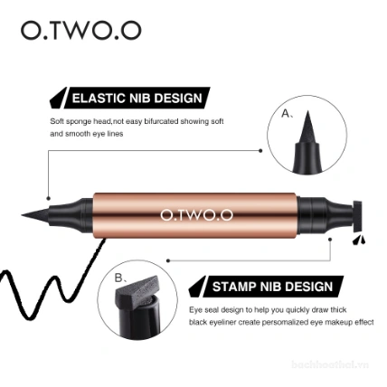 Bút kẻ mắt nước 2 đầu chống nước O.TWO.O Cat-Eye Stamp Eyeliner
ảnh 4