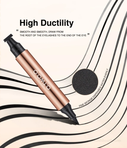 Bút kẻ mắt nước 2 đầu chống nước O.TWO.O Cat-Eye Stamp Eyeliner
ảnh 10