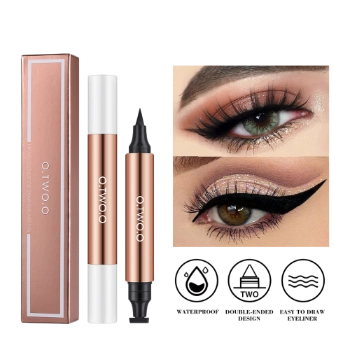 Ảnh sản phẩm Bút kẻ mắt nước 2 đầu chống nước O.TWO.O Cat-Eye Stamp Eyeliner 
 1