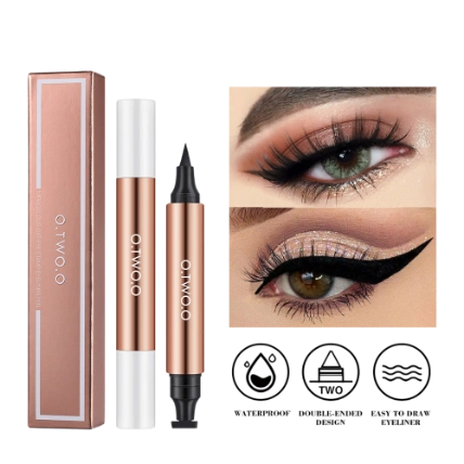 Bút kẻ mắt nước 2 đầu chống nước O.TWO.O Cat-Eye Stamp Eyeliner
ảnh 1