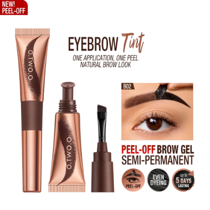 Gel nhuộm lông mày chống nước O.TWO.O Dyeing Peel-Off Eyebrow Tint
ảnh 1