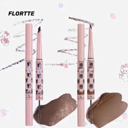 Chì kẻ mày hai đầu FLORTTE I Am Super Beauty Series ảnh 9