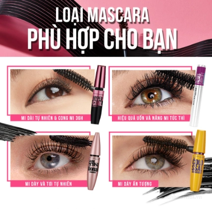 Chuốt mi chống nước Maybelline Hypercurl Waterproof Mascara 9.3ml ảnh 9