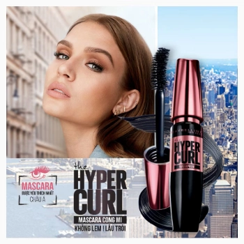Ảnh sản phẩm Chuốt mi chống nước Maybelline Hypercurl Waterproof Mascara 9.3ml 2