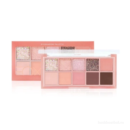 Phấn Mắt 10 Ô Sivanna Colors Eyeshadow Palette Fox & Frog HF158 ảnh 10