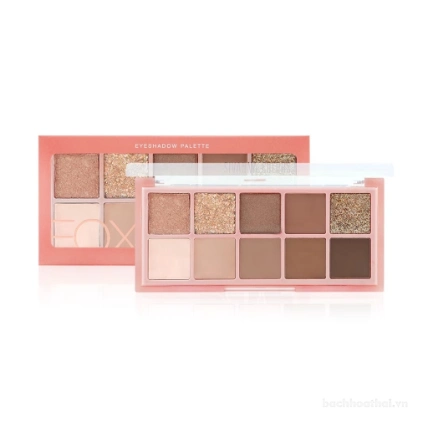 Phấn Mắt 10 Ô Sivanna Colors Eyeshadow Palette Fox & Frog HF158 ảnh 11