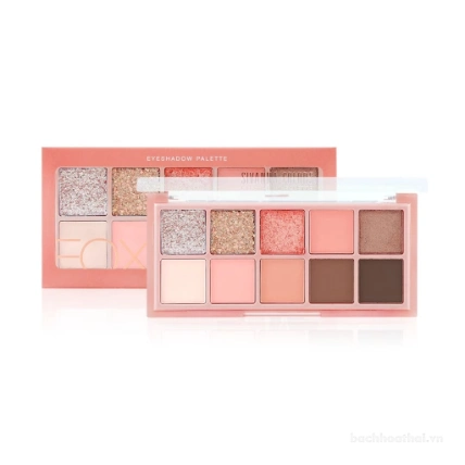 Phấn Mắt 10 Ô Sivanna Colors Eyeshadow Palette Fox & Frog HF158 ảnh 12