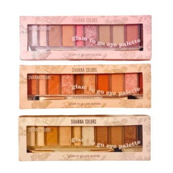 Ảnh sản phẩm Phấn mắt Sivanna Colors 10 ô Glam To Go Eye Palette HF1009 
 1