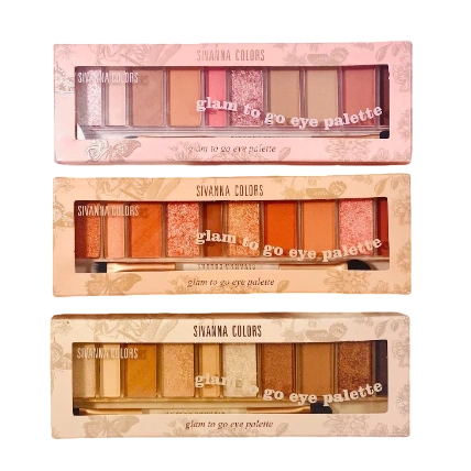 Phấn mắt Sivanna Colors 10 ô Glam To Go Eye Palette HF1009 
 ảnh 1