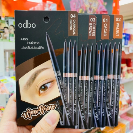 Chì kẻ mày xoay 2 đầu Odbo Wow Brow Easy Auto Slim Eyebrow 0.1g OD781
ảnh 3