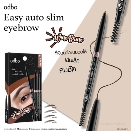 Chì kẻ mày xoay 2 đầu Odbo Wow Brow Easy Auto Slim Eyebrow 0.1g OD781
ảnh 5