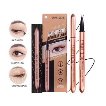 Ảnh sản phẩm Kẻ mắt nước Sivanna Colors Waterproof Liquid Eye Liner Lasting Liner HF9031 1