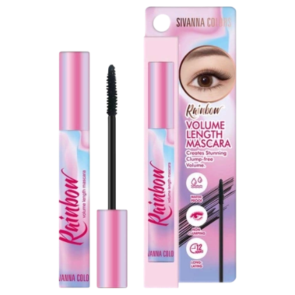 Mascara Sivanna Colors Rainbow Volume Length HF210 ảnh 1