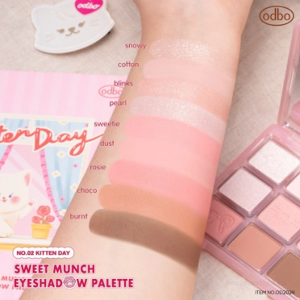 Bảng phấn mắt Odbo 9 ô Sweet Munch Eyeshadow Palette OD2024
ảnh 11