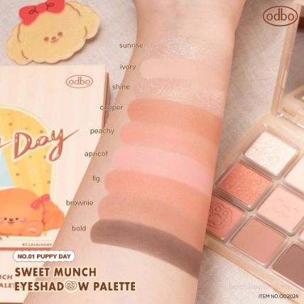 Bảng phấn mắt Odbo 9 ô Sweet Munch Eyeshadow Palette OD2024
ảnh 12