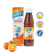 Siro SCOTT'S Emulsion Vita giúp trẻ ăn ngon ngăn còi xương Thái Lan