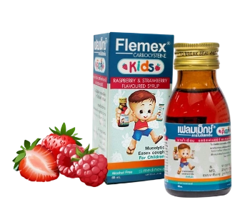 Ảnh sản phẩm Siro ho trẻ em Flemex Carbocysteine Kids Thái Lan 1